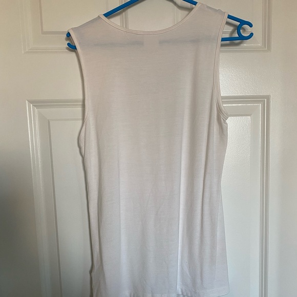 White Tank Top - Picture 3 of 3